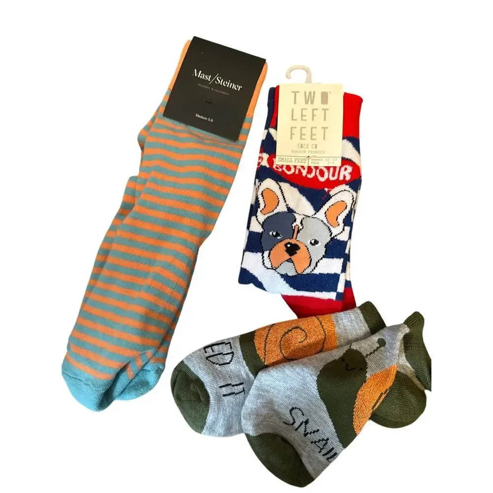 SOCKS - NEW WITH TAGS - BOKKIE - 8 pairs